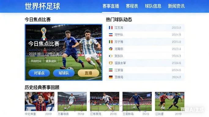 2026世界杯直播平台一览 2026世界杯直播平台一览